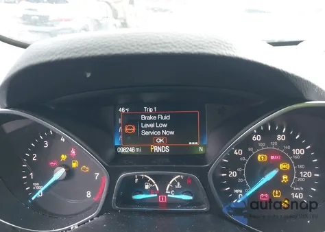 2018 Ford Escape Se из США, поврежденный, VIN 1FMCU9GD7JUC99815